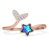 Star Mermaid Tail Ring