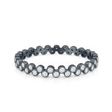 Round CZ Band
