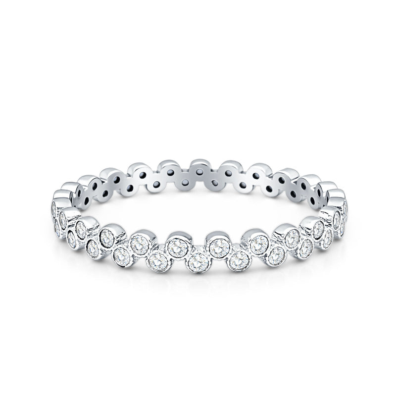 Round CZ Band