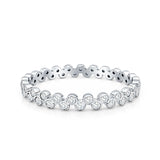 Round CZ Band