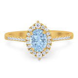 Art Deco Oval Natural Stone Wedding Ring