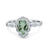 Vintage Style Pear Teardrop Natural Stone Ring