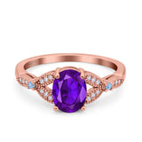 Oval Natural Stone Leaf Design Wedding Ring