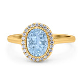 Art Deco Oval Natural Stone Wedding Ring