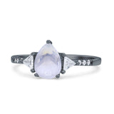 Pear Teardrop Vintage Style Ring