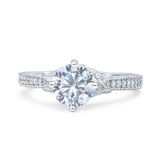 Art Deco Round Vintage Style Ring