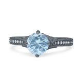 Art Deco Round Vintage Style Ring