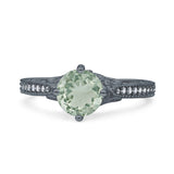 Art Deco Round Vintage Style Ring