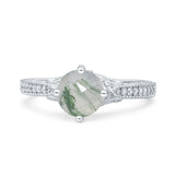 Art Deco Round Vintage Style Ring