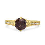 Art Deco Round Vintage Style Ring