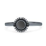 Sunflower Oxidized Ring