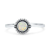Sunflower Oxidized Ring