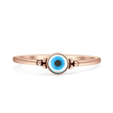 Oxidized Evil Eye Ring