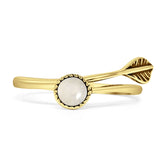 Round 10mm Moonstone Twisted Rope Feather Ring Oxidized 925 Sterling Silver