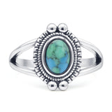 Oxidized Beaded Ring