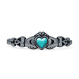 Heart Celtic Claddagh Ring