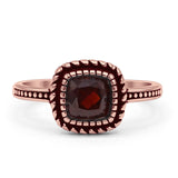 Oxidized Beaded Ring