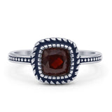 Oxidized Beaded Ring