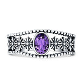 Oxidized Filigree Ring