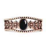 Oxidized Filigree Ring