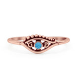 Oxidized Eye Ring