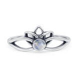 Oxidized Lotus Ring