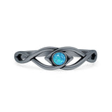 Twisted Eye Ring