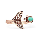 Turtle & Whale Tail Ring