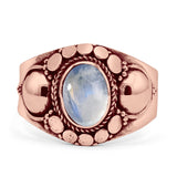 Oxidized Bali Ring