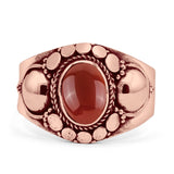 Oxidized Bali Ring