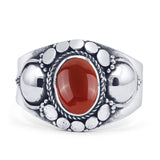 Oxidized Bali Ring