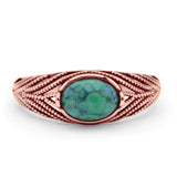 Oval Turquoise Ring