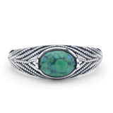 Oval Turquoise Ring