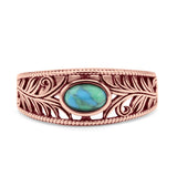 Oval Turquoise Ring