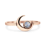 Crescent Moon Ring
