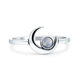 Crescent Moon Ring