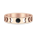 Moon Phases Band Ring