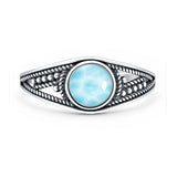 Round Stone Ring