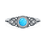 Floral Stone Ring