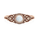 Floral Stone Ring