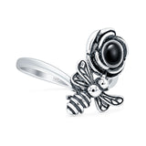 Bee Flower Ring