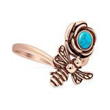 Bee Flower Ring