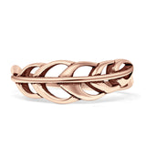 Filigree Feather Leaf Ring