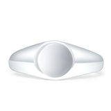 Signet Ring Statement 925 Sterling Silver