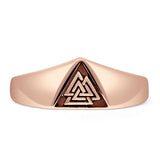 Oxidized Snake Ring