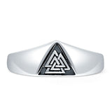 Oxidized Snake Ring