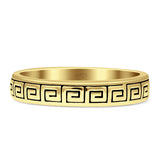 Aztec Design Greek Key Spiral Band