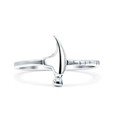 Hammer Ring Beaded Band