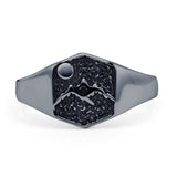 Mountains & Moon Ring