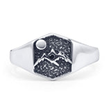 Mountains & Moon Ring